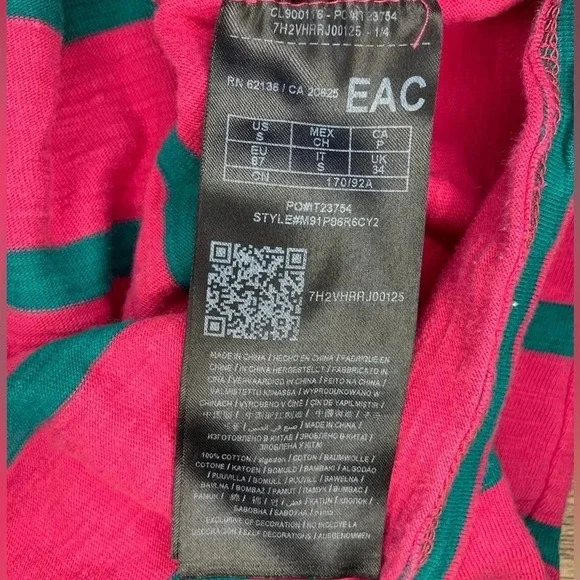 Guess X J Balvin T-Shirt | Stripe | Size Men’s S - Picture 6 of 7